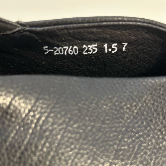 NEW Beautiful Leather Shoes Black WH-DELAIYA Women’s Size US 6,5 EU 36,5 - Picture 7 of 10